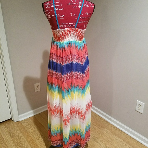 SARASARA Neon Dress - Picture 2 of 3